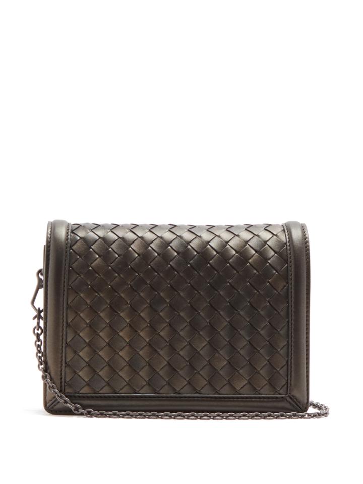 Bottega Veneta Montebello Mini Intrecciato Leather Cross-body Bag