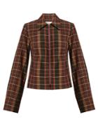 Wales Bonner Checked Wool Jacket
