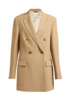 Matchesfashion.com Golden Goose Deluxe Brand - Extra Long Double Breasted Blazer - Womens - Beige