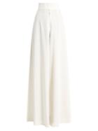 By. Bonnie Young High-rise Wide-leg Twill Trousers