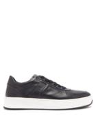 Matchesfashion.com Tod's - Logo Embossed Leather Trainers - Mens - Dark Blue