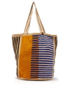 Matchesfashion.com Guanabana - Woven Crotchet Bag - Mens - Navy Multi