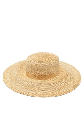Matchesfashion.com Eliurpi - Woven-straw Hat - Womens - Beige