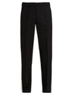 Valentino Striped-side Wool Track Pants