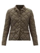 Matchesfashion.com Moncler - Tianoa Quilted Down Jacket - Womens - Dark Khaki