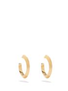 Sophie Buhai - Ridge 18kt Gold-vermeil Hoop Earrings - Womens - Gold