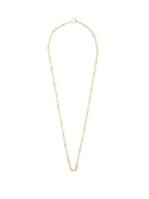 Matchesfashion.com Spinelli Kilcollin - Gravity 18kt Yellow Gold Chain Necklace - Womens - Gold