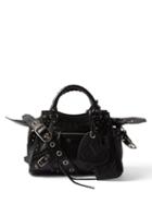 Balenciaga - Neo Cagole City Xs Leather Bag - Womens - Black