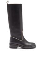 Fabrizio Viti - Farrah Leather Knee-high Boots - Womens - Black