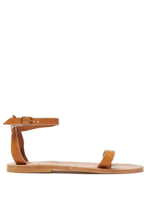 Matchesfashion.com K.jacques - Laura Leather Sandals - Womens - Tan