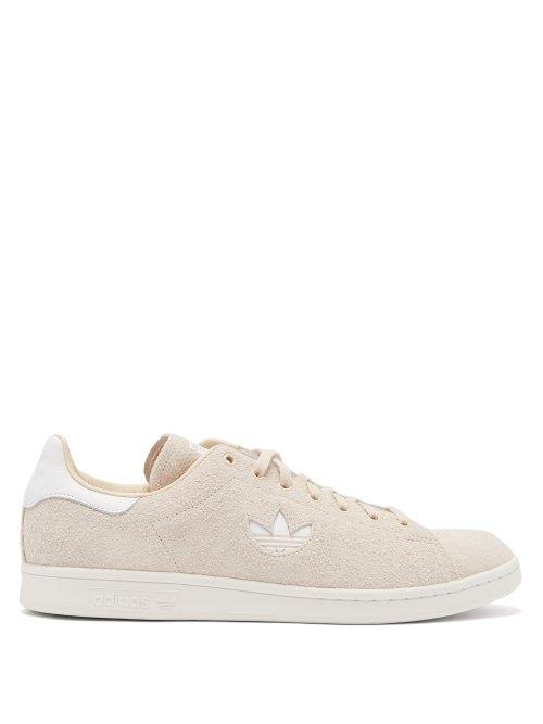 Matchesfashion.com Adidas Originals - Stan Smith Low Top Suede Trainers - Mens - Cream