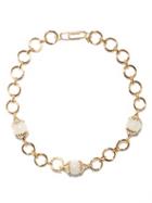 Aurlie Bidermann - Xena Rock Crystal & 18kt Gold-plated Bracelet - Womens - Gold Multi
