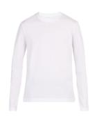 Matchesfashion.com Helmut Lang - Logo Printed Long Sleeved Cotton T Shirt - Mens - White