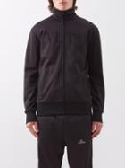 Valentino - Vltn-embroidered Jersey Track Top - Mens - Black