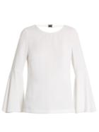 Elizabeth And James Raleigh Fluted-sleeve Top