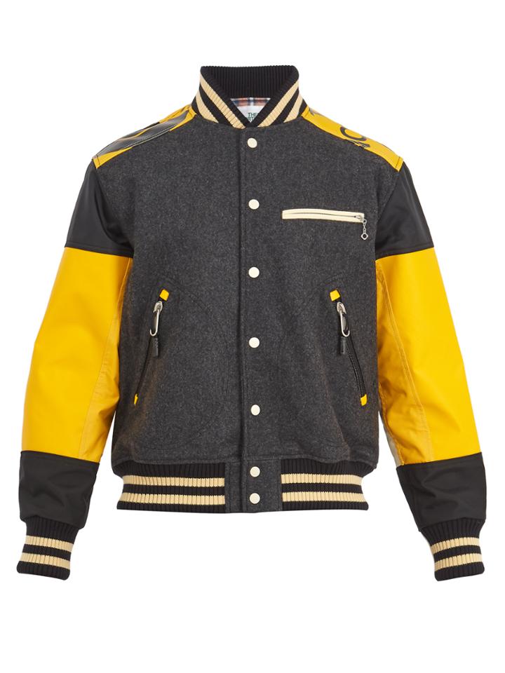 Junya Watanabe X The North Face Contrast-panel Bomber Jacket