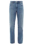 Matchesfashion.com Burberry - Straight Leg Washed Jeans - Mens - Denim