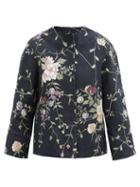 Matchesfashion.com By Walid - Ilana Upcycled Floral-jacquard Cotton Jacket - Womens - Black Multi