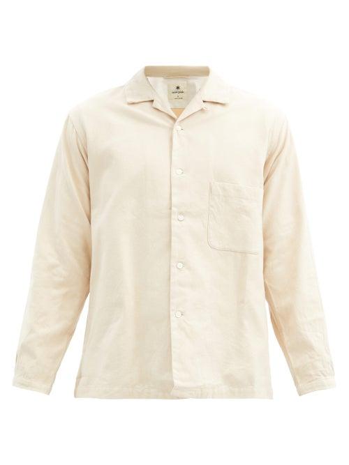 Matchesfashion.com Snow Peak - Cotton-suede Shirt - Mens - White