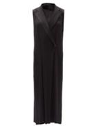 Matchesfashion.com Pleats Please Issey Miyake - Sleeveless Technical-pleated Coat - Womens - Black
