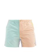 Matchesfashion.com Polo Ralph Lauren - Prepster Patchwork Cotton-oxford Shorts - Mens - Multi