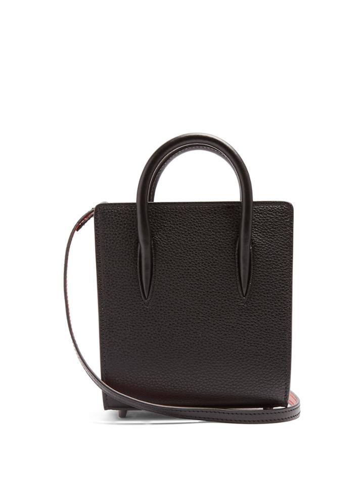 Christian Louboutin Paloma Nano Grained-leather Tote