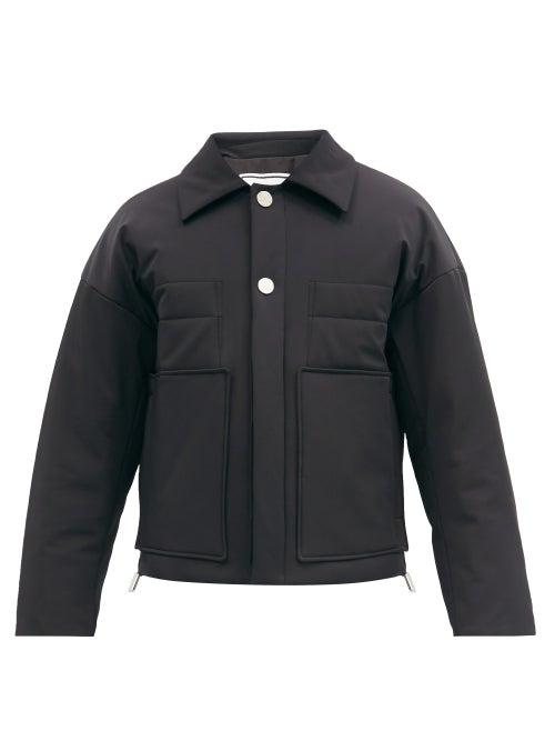 Matchesfashion.com Wooyoungmi - Boxy Shell Jacket - Mens - Black