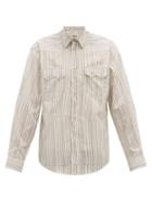 Matchesfashion.com Phipps - Rockhound Striped Cotton Shirt - Mens - White