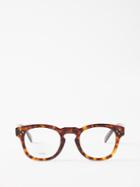 Celine Eyewear - D-frame Tortoiseshell-acetate Glasses - Mens - Dark Tortoiseshell