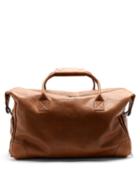 Matchesfashion.com Brunello Cucinelli - Grained-leather Holdall - Mens - Brown