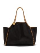 Matchesfashion.com Stella Mccartney - Falabella Small Reversible Faux Leather Tote Bag - Womens - Black