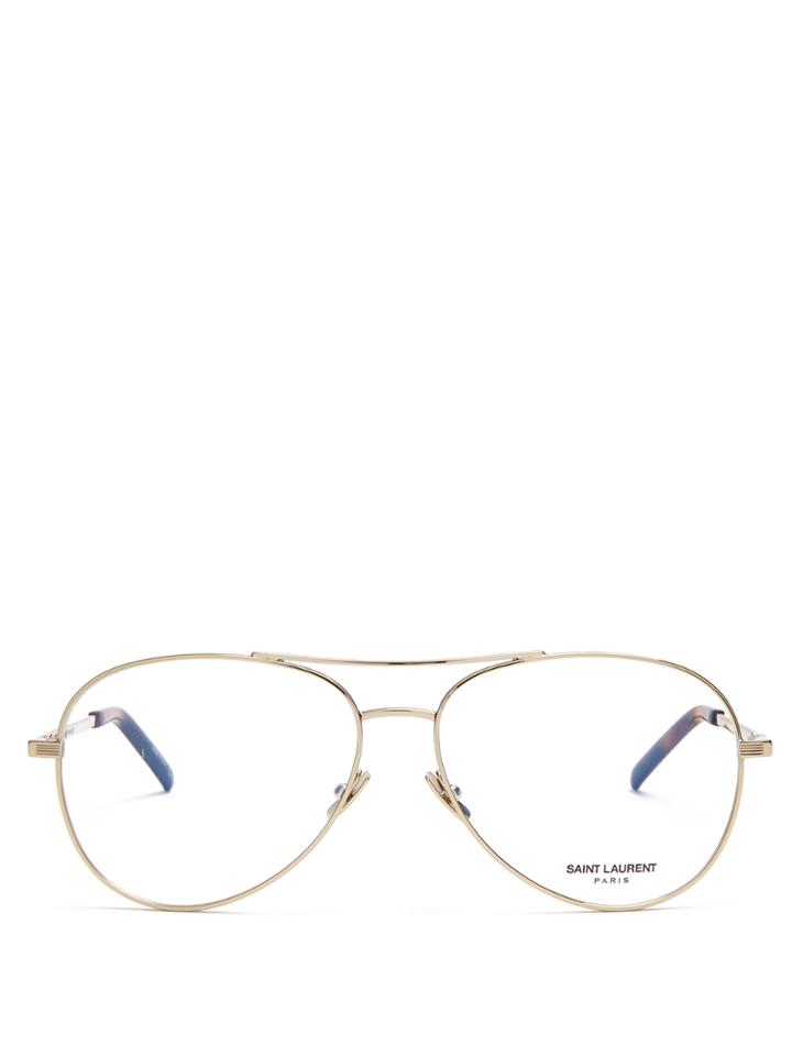 Saint Laurent Aviator Glasses