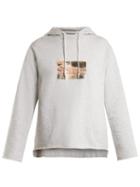 Matchesfashion.com Golden Goose Deluxe Brand - Sirrah Graphic Print Hooded Sweatshirt - Womens - Light Grey