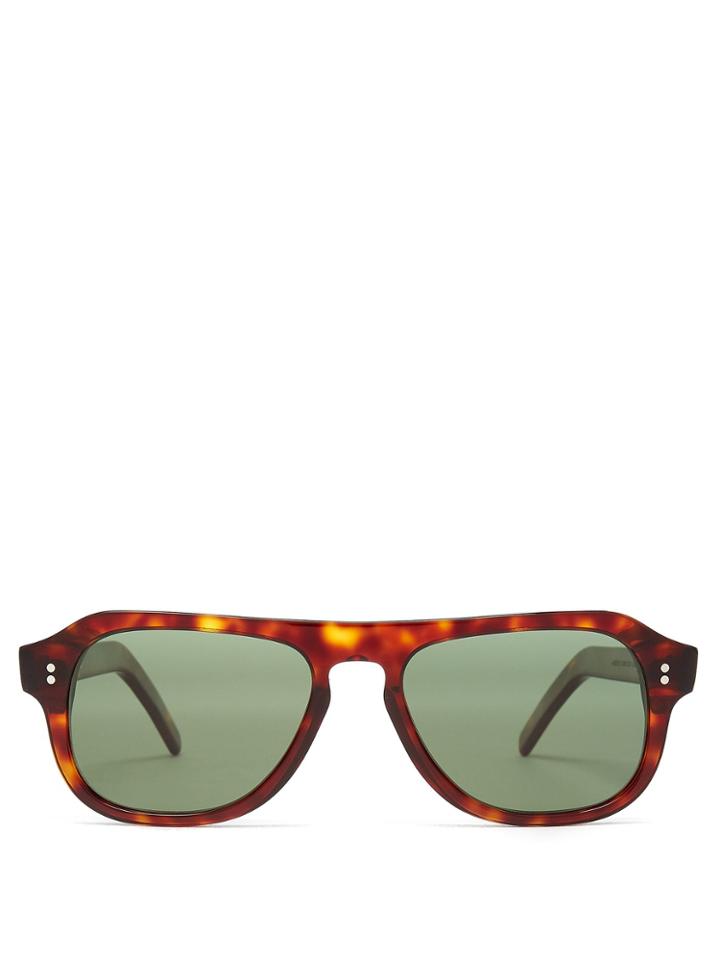 Cutler And Gross D-frame Acetate Sunglasses