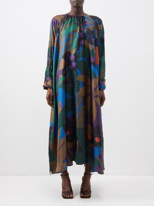 Max Mara - Azzurro Dress - Womens - Purple