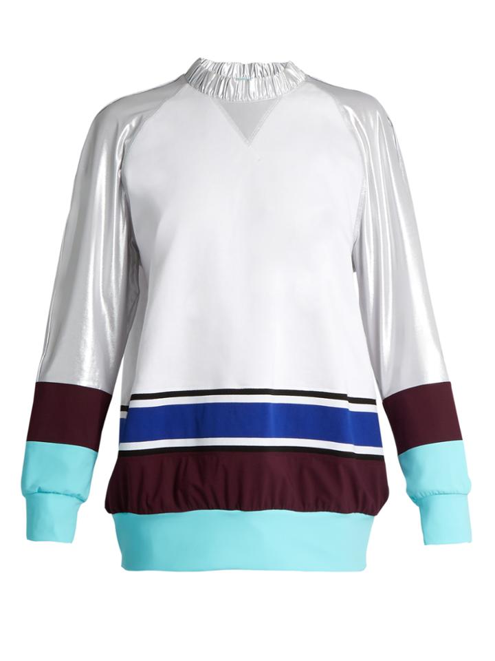 No Ka'oi Wela Oversized Colour-block Sweatshirt