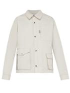 Matchesfashion.com Lanvin - Utility Pocket Cotton Jacket - Mens - White