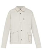 Matchesfashion.com Lanvin - Utility Pocket Cotton Jacket - Mens - White