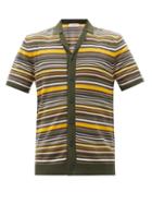 Orlebar Brown - Coleman Striped Cotton Shirt - Mens - Multi