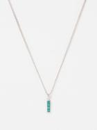 Miansai - Totem Quartz & Sterling-silver Necklace - Mens - Green