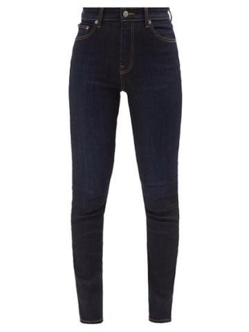 Brock Collection - James High-rise Slim-leg Jeans - Womens - Navy