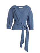 Cefinn Tie-waist Wrap Top