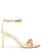 Matchesfashion.com Sophia Webster - Aaliyah Crystal Embellished Leather Sandals - Womens - Gold