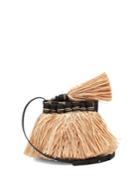 Sanayi 313 Cappanina Tassel-embellished Canvas Clutch