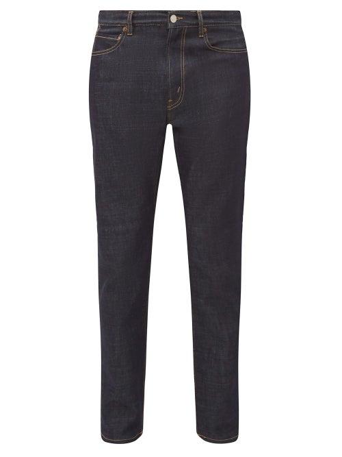 Matchesfashion.com Jeanerica Jeans & Co. - Tapered Raw Denim Jeans - Mens - Denim
