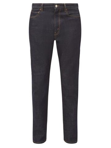Matchesfashion.com Jeanerica Jeans & Co. - Tapered Raw Denim Jeans - Mens - Denim