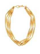 Matchesfashion.com Tohum - Lumia Helia 24kt Gold-plated Choker Necklace - Womens - Gold