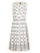 Marc Jacobs Broderie-anglaise Pleated Dress