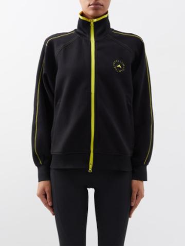 Adidas By Stella Mccartney - Recycled Fibre-blend Track Top - Womens - Black Yellow