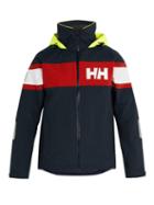 Matchesfashion.com Helly Hansen - Salt Flag Hooded Jacket - Mens - Navy